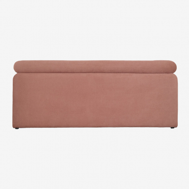 Zagłówek Tapicerowany Cirene 240 Cm Tkaniny Rosa Palote | Daydream Pink & 180 Cm - Sklum