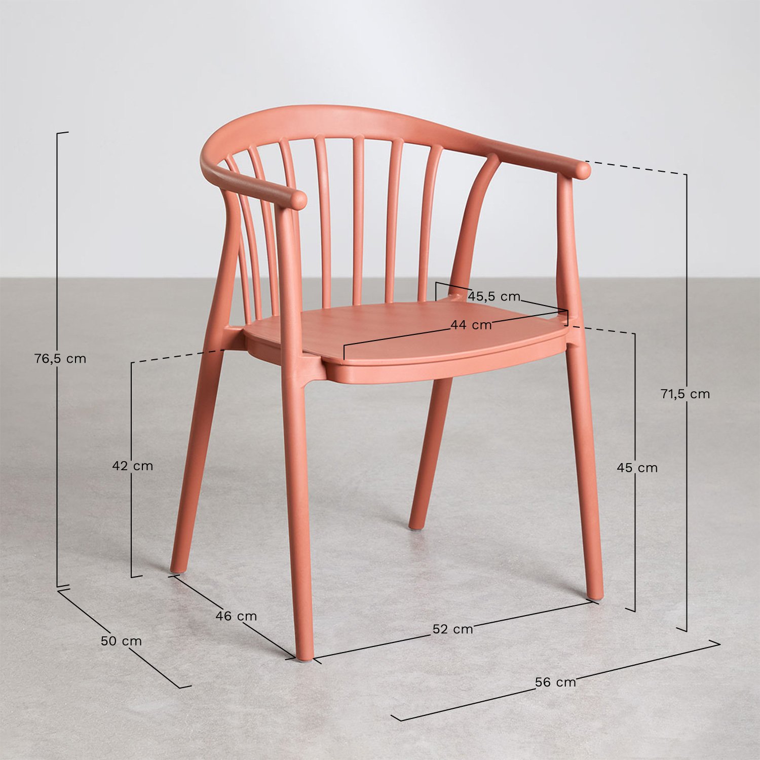 Zestaw 145-200x145 cm okrągły rozkładany stół aluminiowy Barces i 10 składanych krzeseł jadalnych z podłokietnikami Ivor, rozmiary