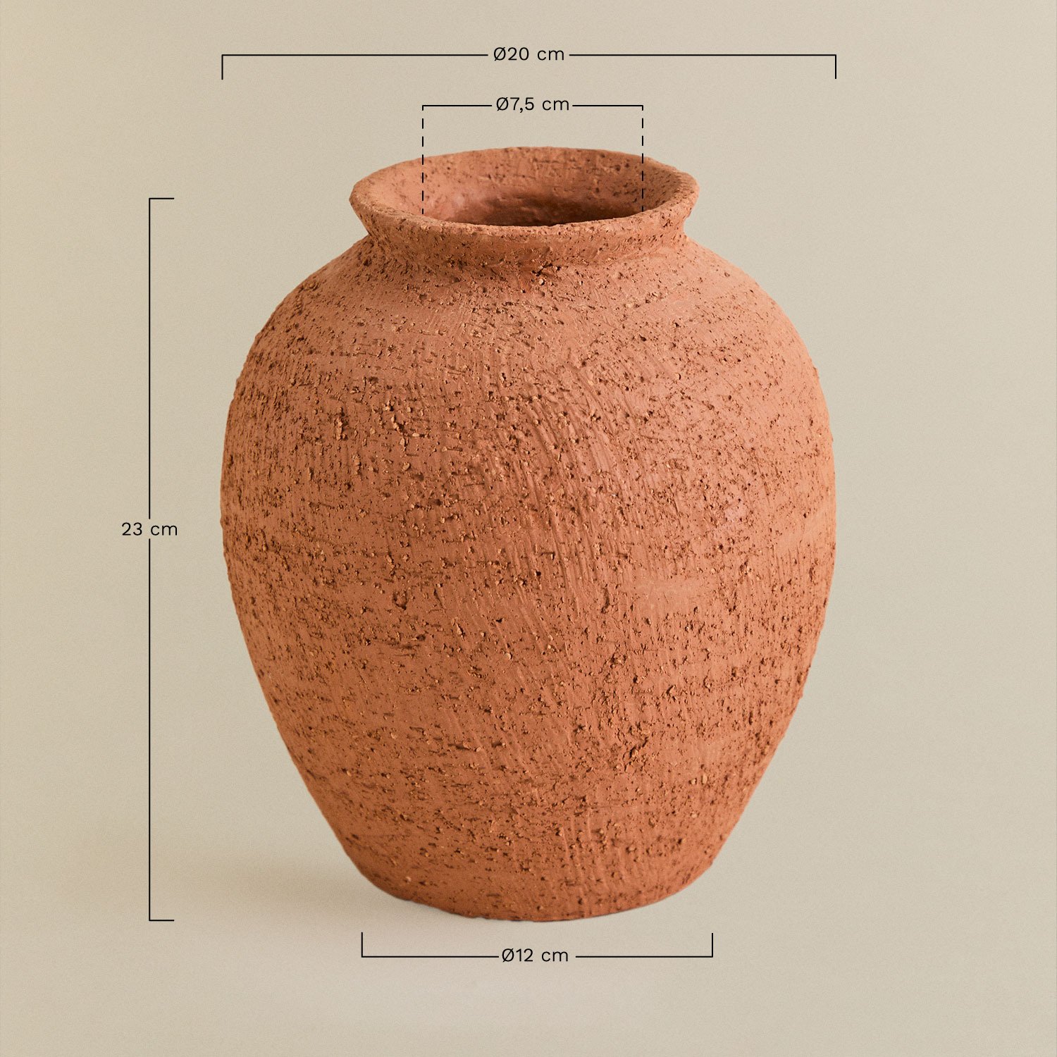 Wazon ceramiczny Galenka, rozmiary