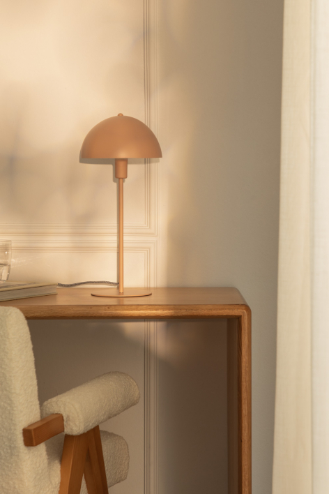 Lampa stołowa z żelaza Alnair - Toasted Almond