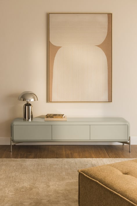 Meble RTV 180x40 cm z płyty MDF Alazne