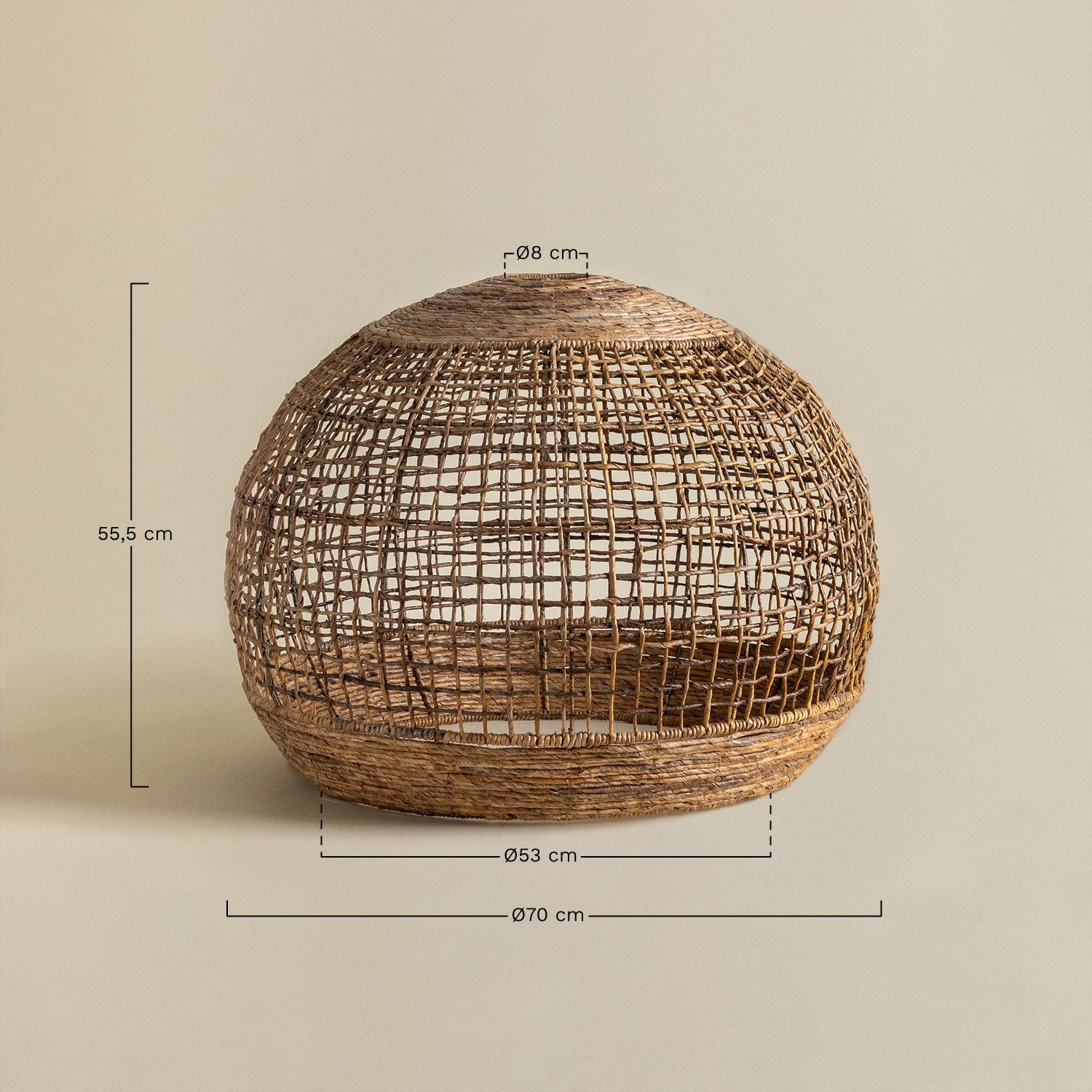 Klosz lampy Udane, rozmiary