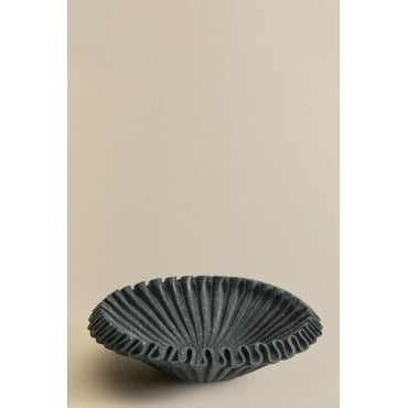 Dekoracyjna Misa Z Żywicy Irente Verde Oscuro & Ø30 Cm - Sklum