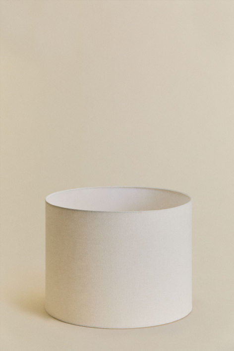 Arlina abażur do lampy z tkaniny - Distressed White