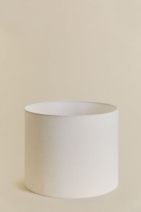 Arlina abażur do lampy z tkaniny - Distressed White