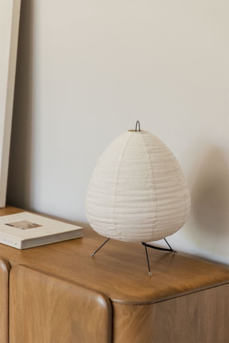 Lampa stołowa z żelaza Gogian - Nature