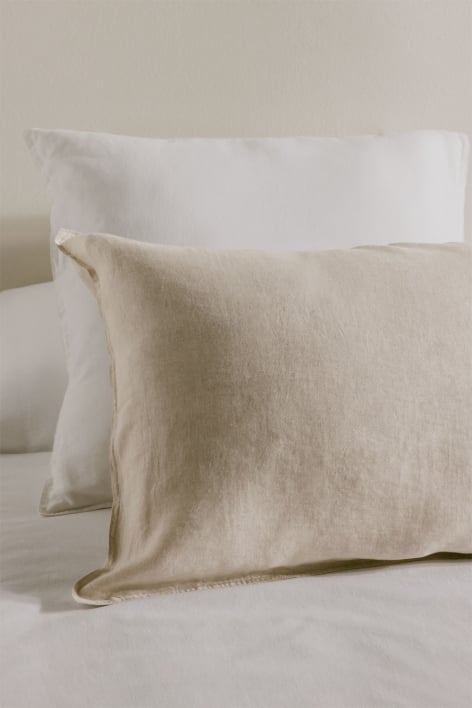 Zestaw 2 poszewek na poduszki z lnu o gramaturze 160g/m² Sorana