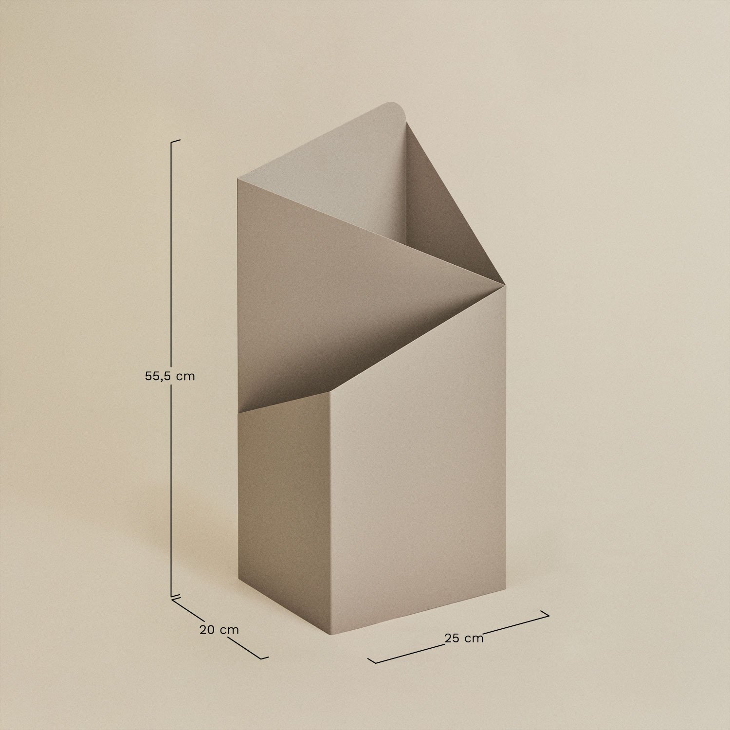 Stojak na parasole ze stali nierdzewnej Zlatni, rozmiary