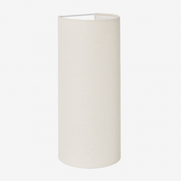 Kinkiet Lniany Kiraz ↔︎ 15 X ↑35 Cm & Pościel Biała - Sklum