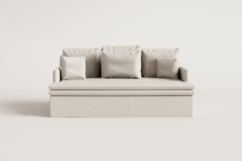 Sofa Lounge Grace z lnu i bawełny