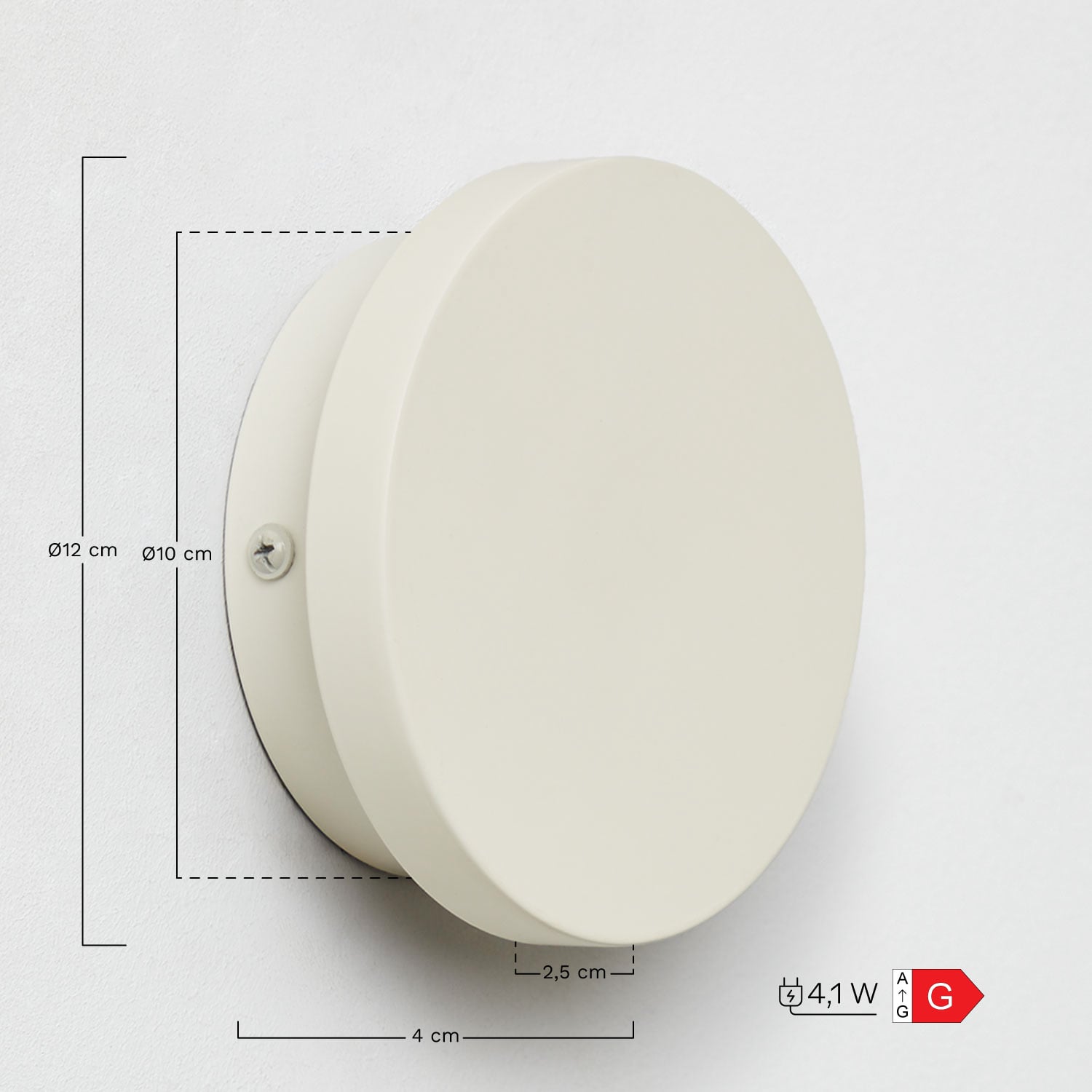 Arizona Stainless Steel LED Kinkiet zewnętrzny, rozmiary