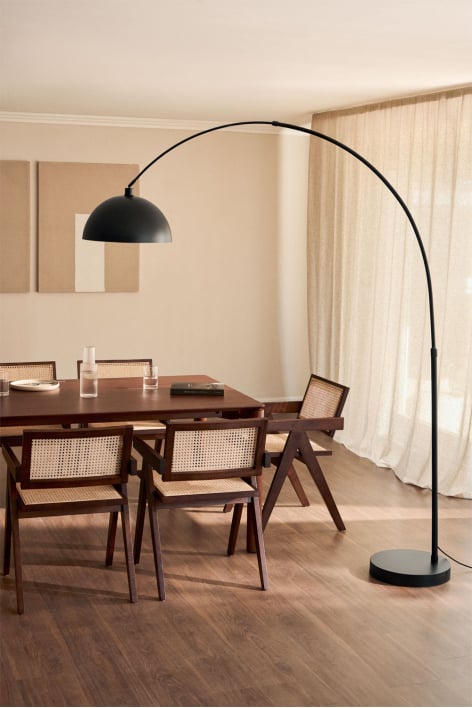 Lampa podłogowa Diala z żelaza