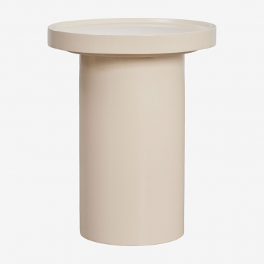 Zestaw 2 Okrągłych Stolików Nocnych Z Mdf Cirela ↑50 Cm - Sklum