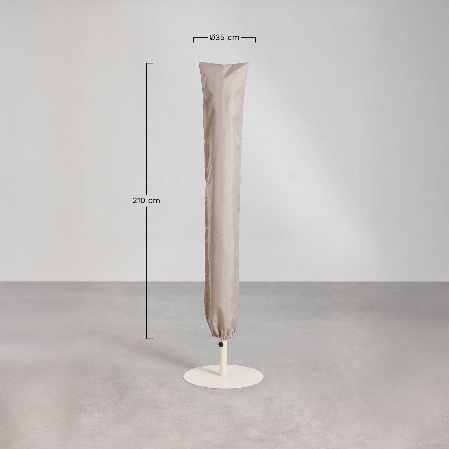 Pokrowiec ochronny na parasol Otley, rozmiary