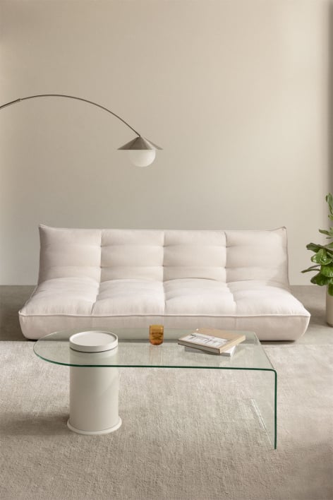 Sofa rozkładana 3-osobowa tapicerowana Mati