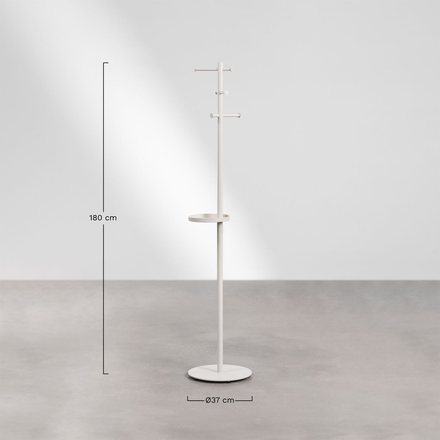 Stojak na ubrania z żelaza Tharelia, rozmiary