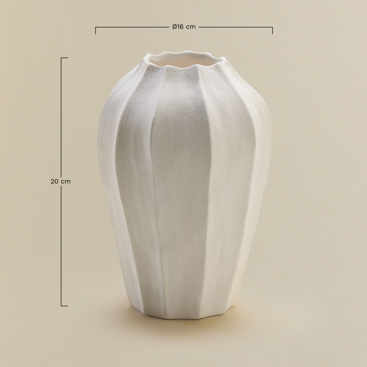Wazon ceramiczny Zorvin, rozmiary