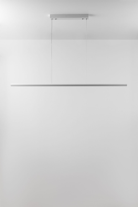 Lampa sufitowa wisząca liniowa LED 120 cm z aluminium Wilen