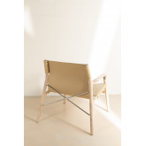 Krzesło z Podłokietnikami ze Sztucznej Skóry Leges, miniaturka zdjęcia 3