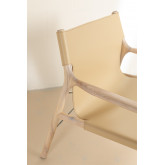 Krzesło z Podłokietnikami ze Sztucznej Skóry Leges, miniaturka zdjęcia 4