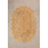Dywan owalny z juty (178x120 cm) Dantum, miniaturka zdjęcia 1