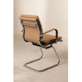 Krzeslo Biurowe Metalizowane z Podlokietnikami Mina, miniaturka zdjęcia 4