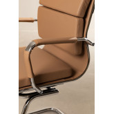 Krzeslo Biurowe Metalizowane z Podlokietnikami Mina, miniaturka zdjęcia 6