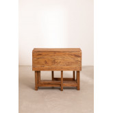 Stół Składany z Drewna z Recyklingu Abura, miniaturka zdjęcia 5