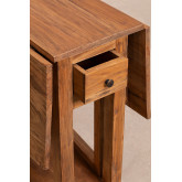 Stół Składany z Drewna z Recyklingu Abura, miniaturka zdjęcia 6