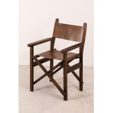 Krzesło Reżyserskie Skórzane Madeo, miniaturka zdjęcia 2