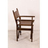 Krzesło Reżyserskie Skórzane Madeo, miniaturka zdjęcia 3