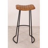 Wysoki stolek skórzany (75 cm) Copi, miniaturka zdjęcia 4