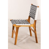 Ogrodowe Krzeslo z Drewna Tekowego Vana, miniaturka zdjęcia 3