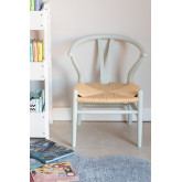  Krzeslo z Drewna Mini Uish Kids , miniaturka zdjęcia 1