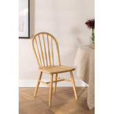 Krzeslo do Jadalni z Drewna Lorri Natural, miniaturka zdjęcia 1