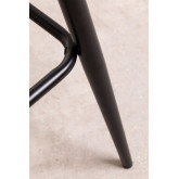 Wysoki stolek z aksamitu (77 cm) Kana, miniaturka zdjęcia 5