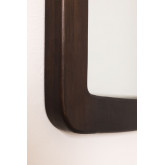 Lustro Scienne Prostokatne z Drewna Tekowego (90x60 cm) Somy, miniaturka zdjęcia 3