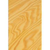 Kwadratowy Wysoki Stól z Drewna i Stali (60x60 cm) LIX, miniaturka zdjęcia 4