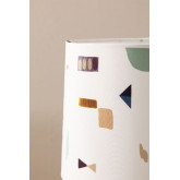Lampa stołowa z tkaniny i polietylenu Triya, miniaturka zdjęcia 3