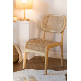 Krzeslo do Jadalni z Drewna Wiazu Asly, miniaturka zdjęcia 1