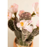 Sztuczny Kaktus z Kwiatami Opuntia, miniaturka zdjęcia 3