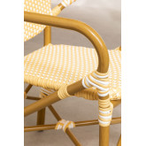 Krzeslo Ogrodowe z Wikliny Syntetycznej Alisa, miniaturka zdjęcia 4