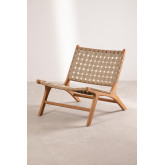 Ogrodowe  Krzeslo z Drewna Teakowego Diama, miniaturka zdjęcia 2