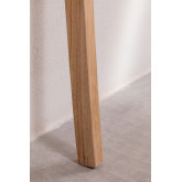 Wezglowie do Lózka 150 cm w Drewnie i Skórze Zaid	 , miniaturka zdjęcia 5