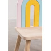 Krzeslo z Drewna Mini Rainbow Kids, miniaturka zdjęcia 6