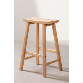 Wysoki stolek z drewna (72,5 cm) Arlan, miniaturka zdjęcia 3