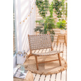 Ogrodowe  Krzeslo z Drewna Teakowego Diama, miniaturka zdjęcia 1