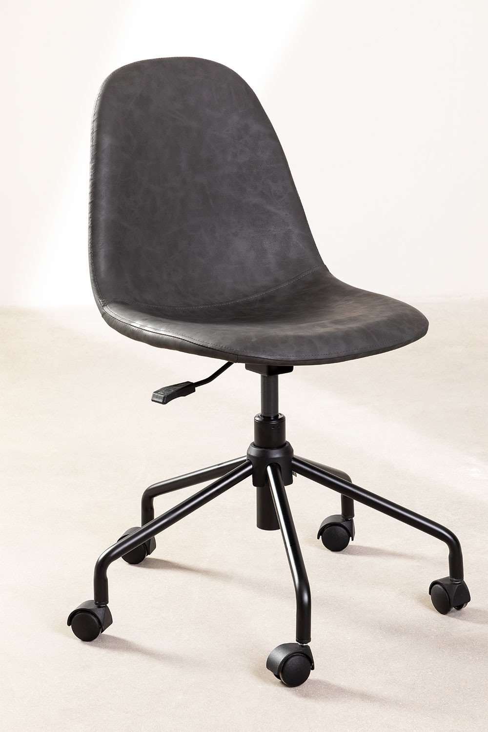 Krzeslo Biurowe ze Sztucznej Skóry Glamm, obrazek w galerii 1