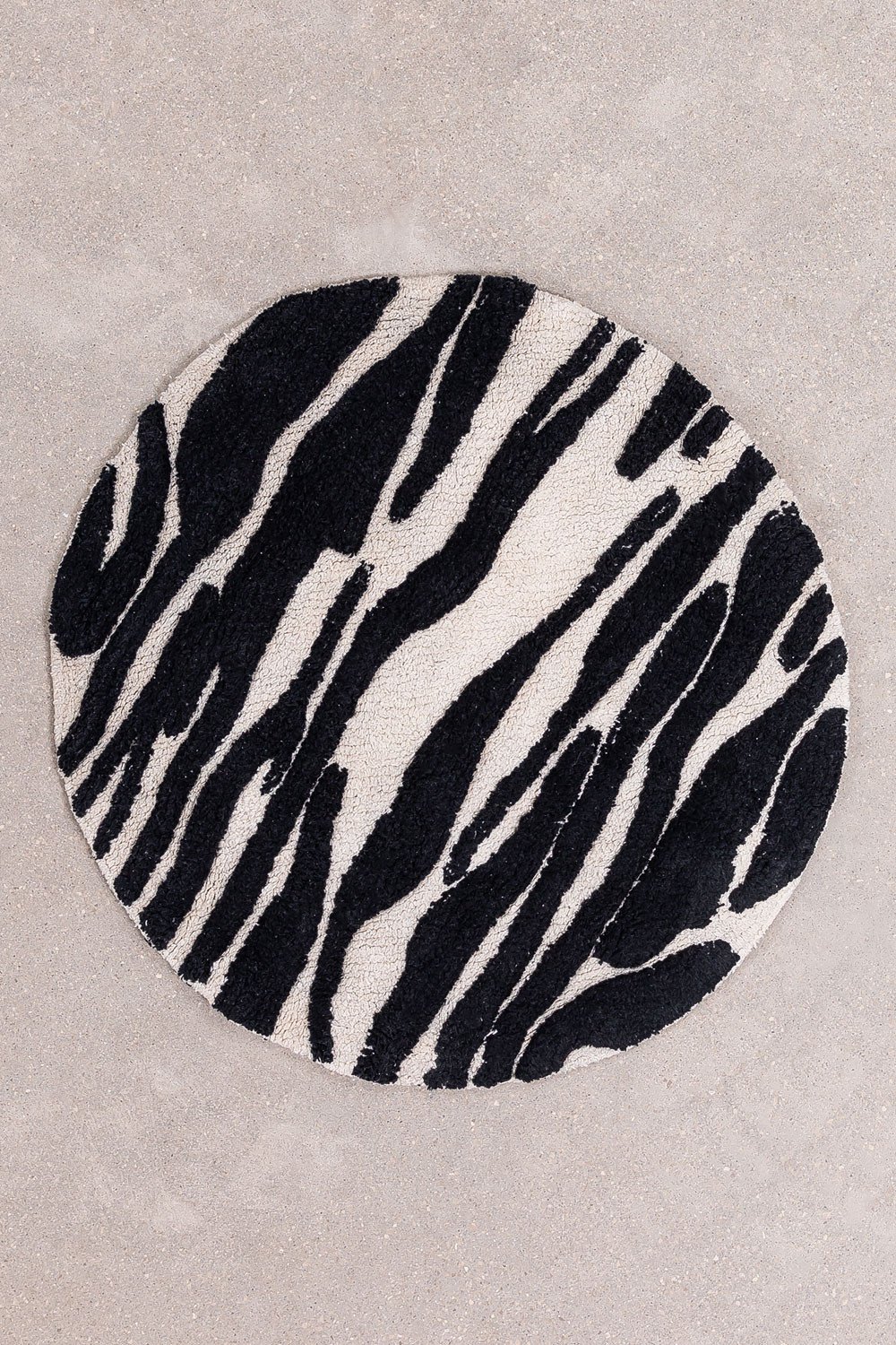 Bawelniany dywanik lazienkowy (Ø60 cm) Kuaga, obrazek w galerii 1