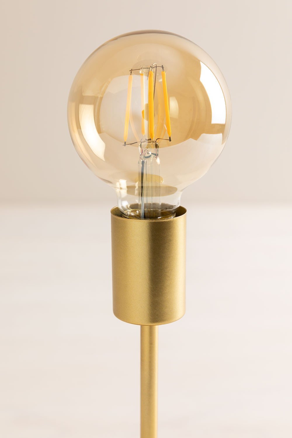 Bezprzewodowa lampa stołowa z metalu Grystel, obrazek w galerii 4